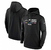 Los Angeles Chargers Nike 2022 NFL Crucial Catch Therma Performance Pullover Hoodie Black,baseball caps,new era cap wholesale,wholesale hats